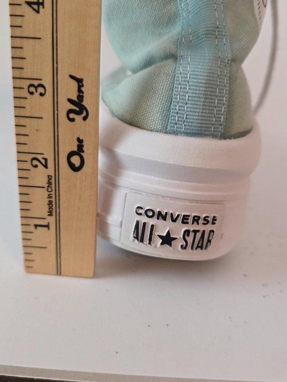 Converse Chuck Taylor All Star Move Platform High (Kids/Jr's), Size 4.5 - Picture 9 of 9